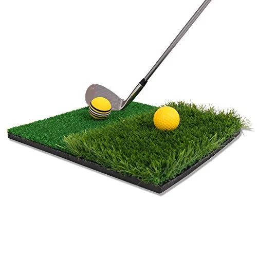 12x12 Golf Hitting Mat - Dual Surface Backyard Golf Mat