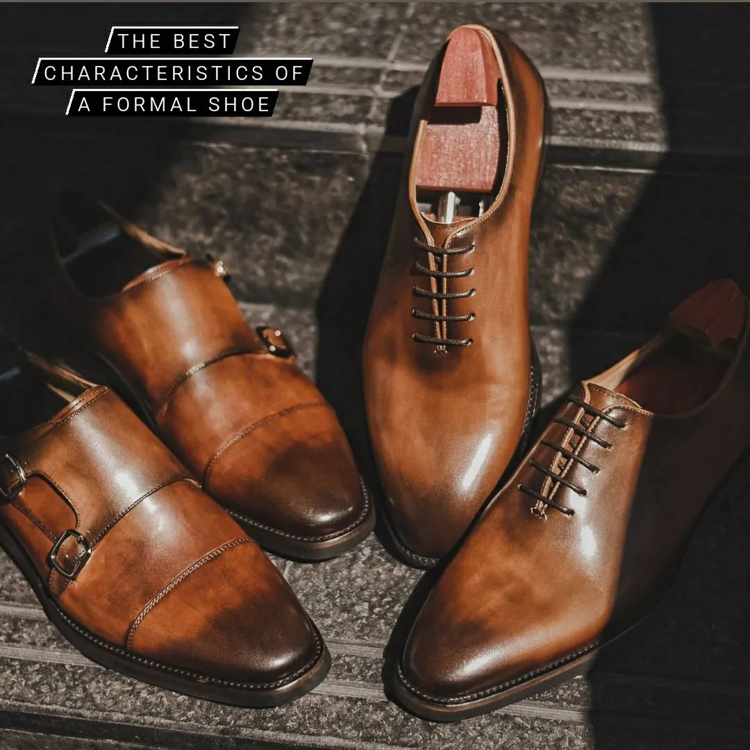 502-3 WholeCut Oxfords with New Arrival Patina Paint