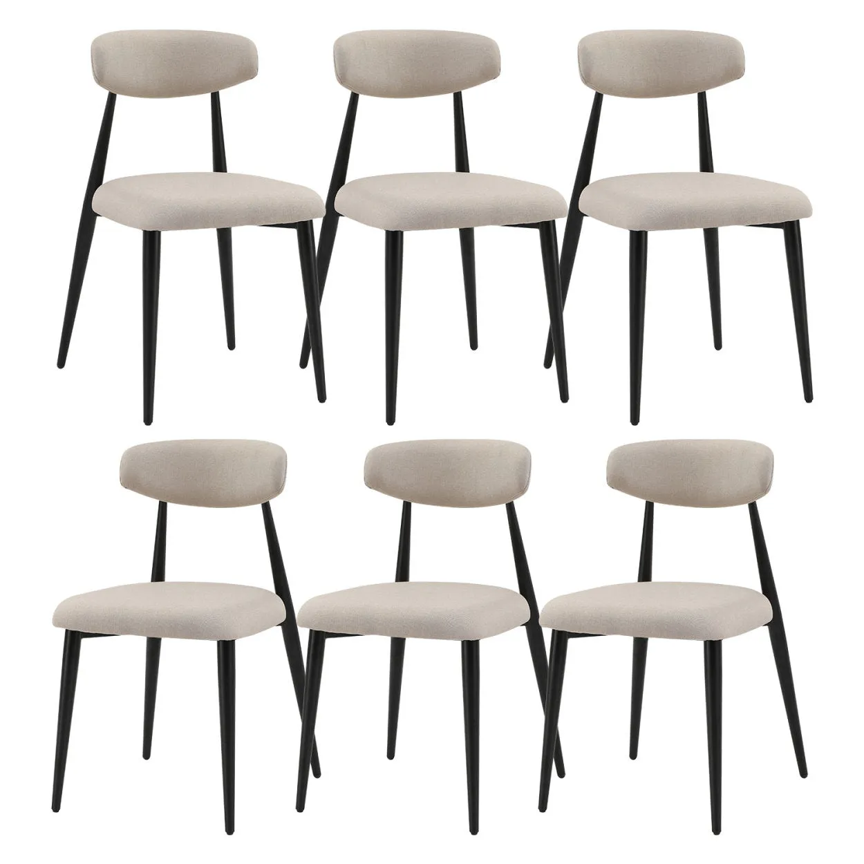 6-Piece Dining Chair Set