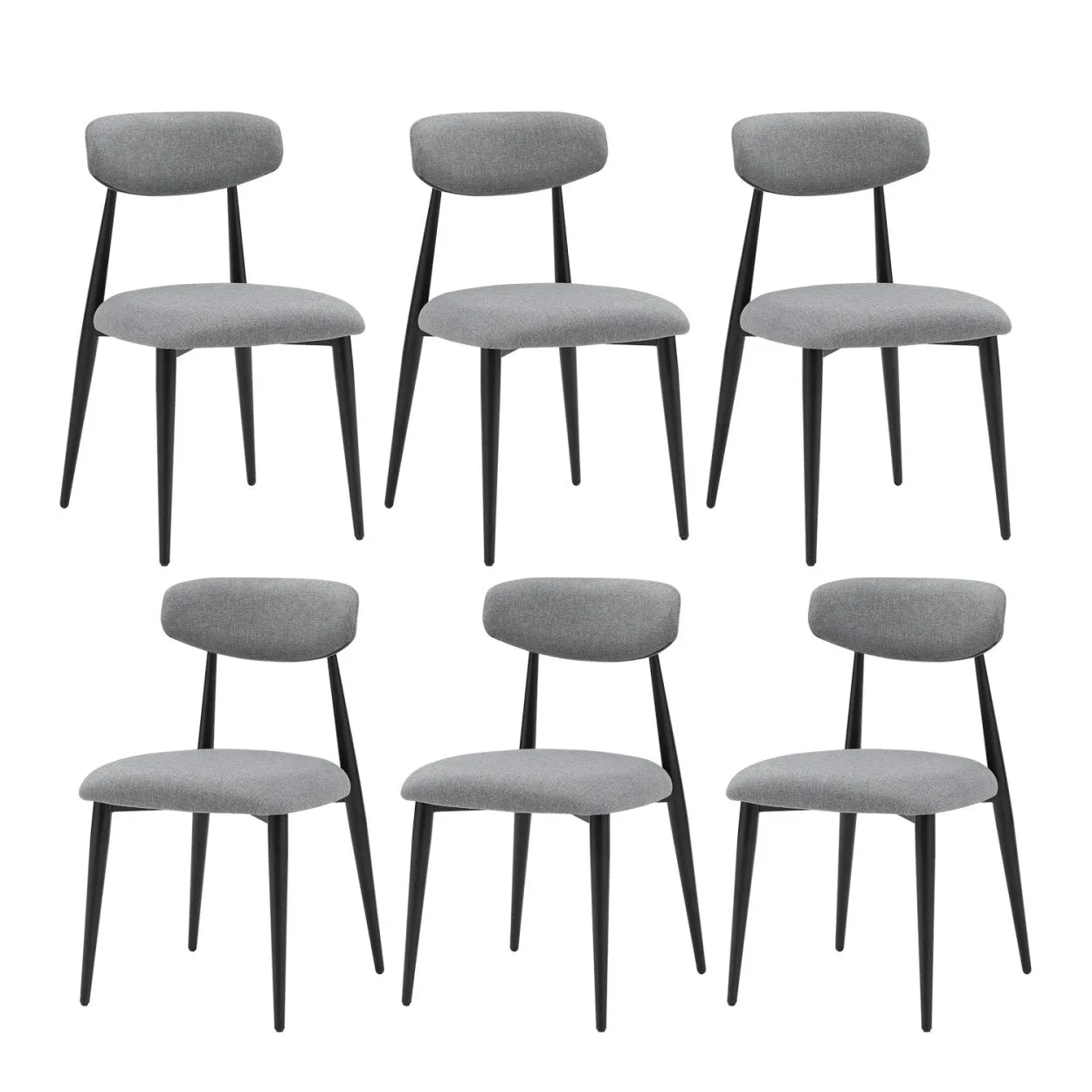 6-Piece Dining Chairs Set