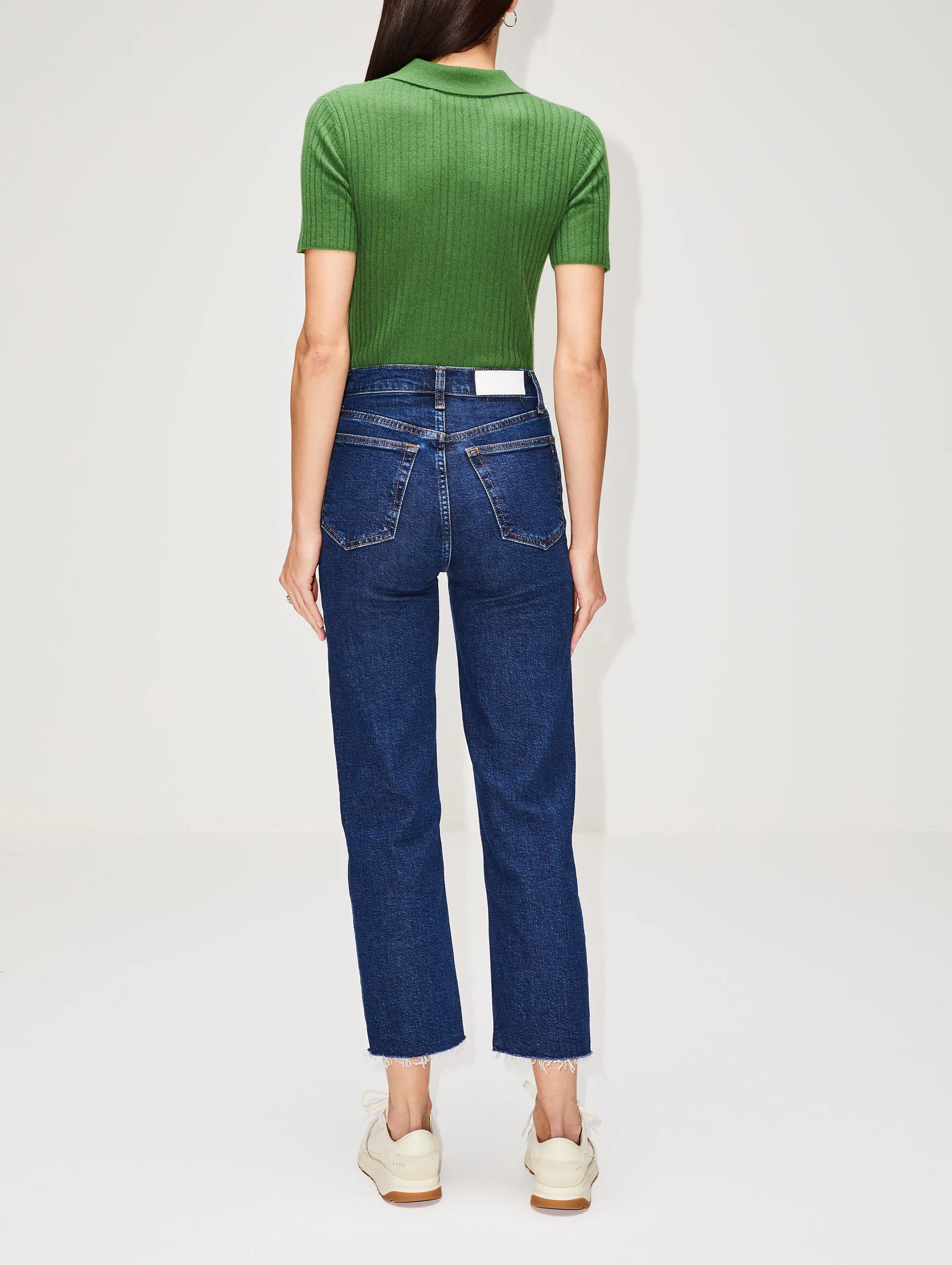 70s High Waisted Flared Denim Pants