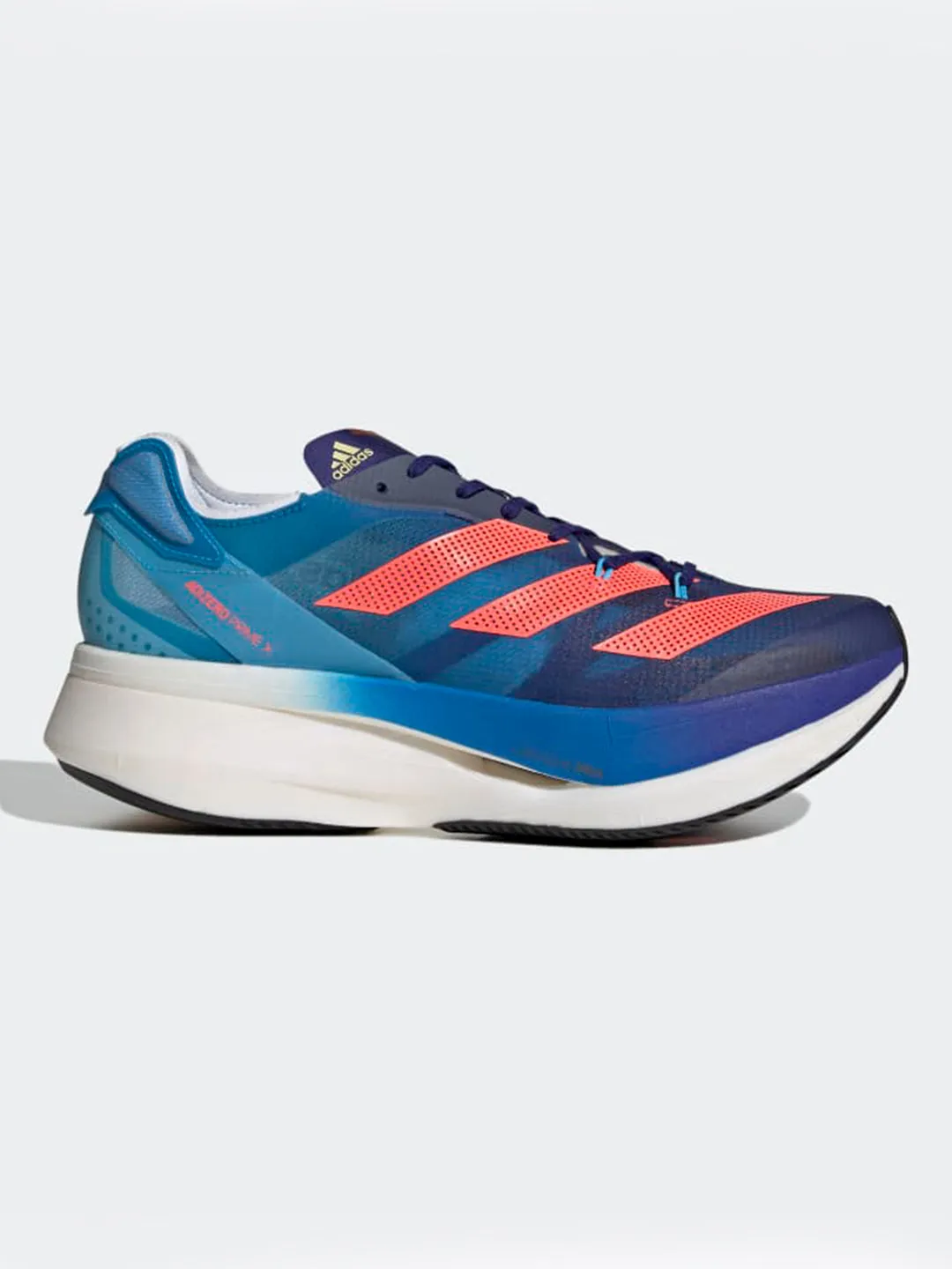 Adidas Adizero Prime X Shoes - Legacy Indigo/Turbo/Sky Rush, Size 10.5 D Medium