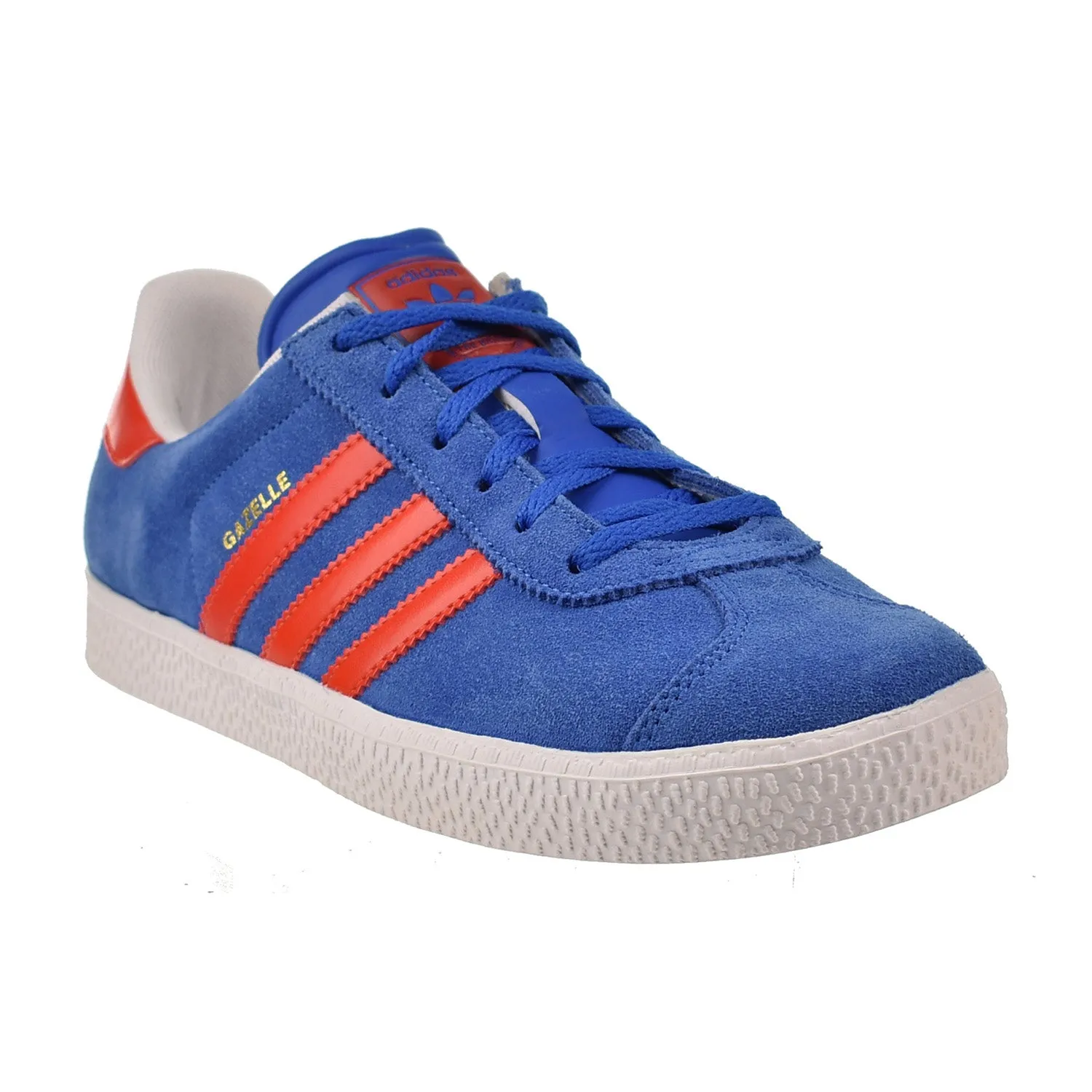 Adidas Gazelle 2 J Suede Blue-Red Kids' Shoes for Sale