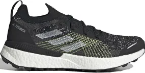 Adidas Terrex Two Men's Running Shoes - Black/White/Solar Yellow, Size 10.5 D Medium