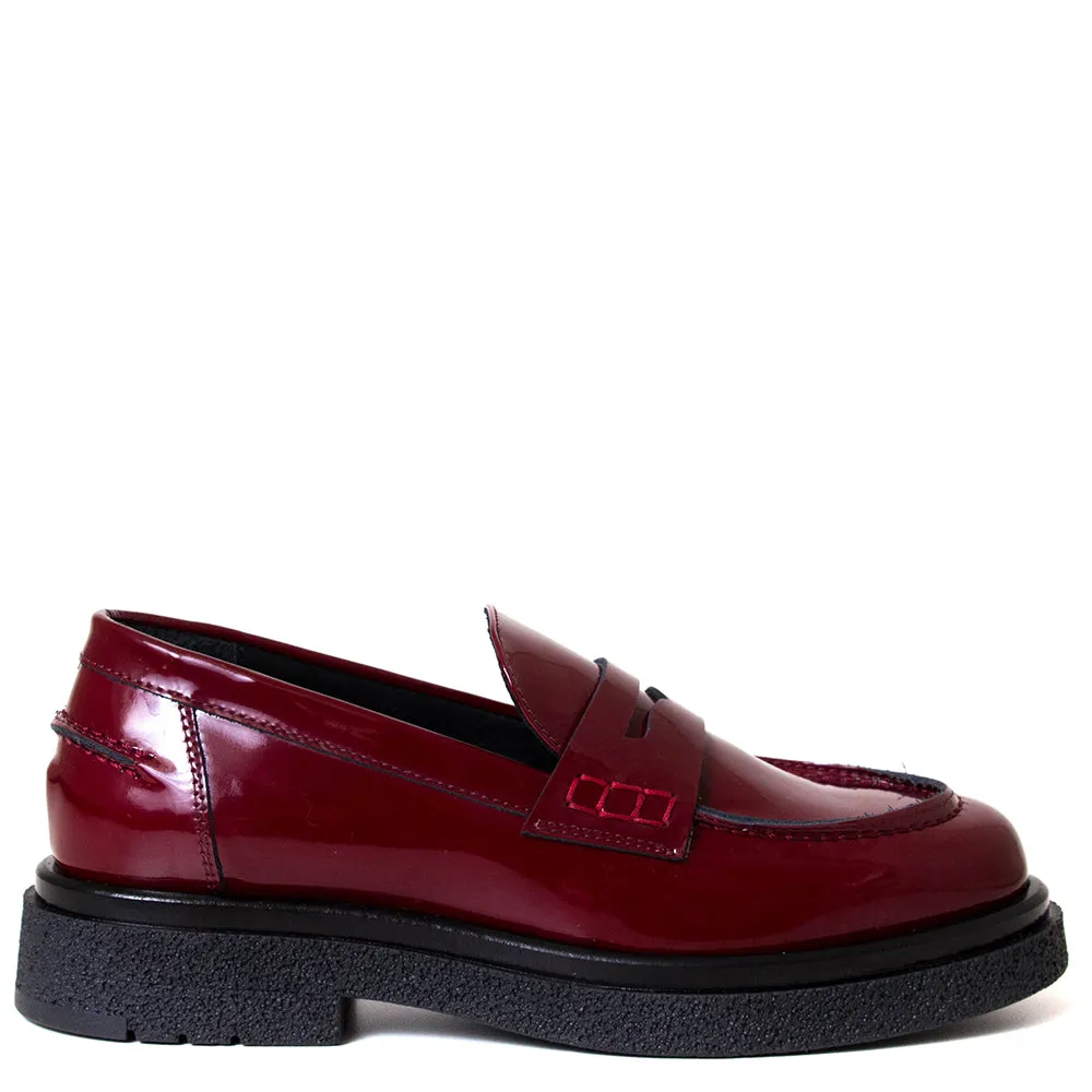 Alexis Women's Patent Leather Penny Loafers