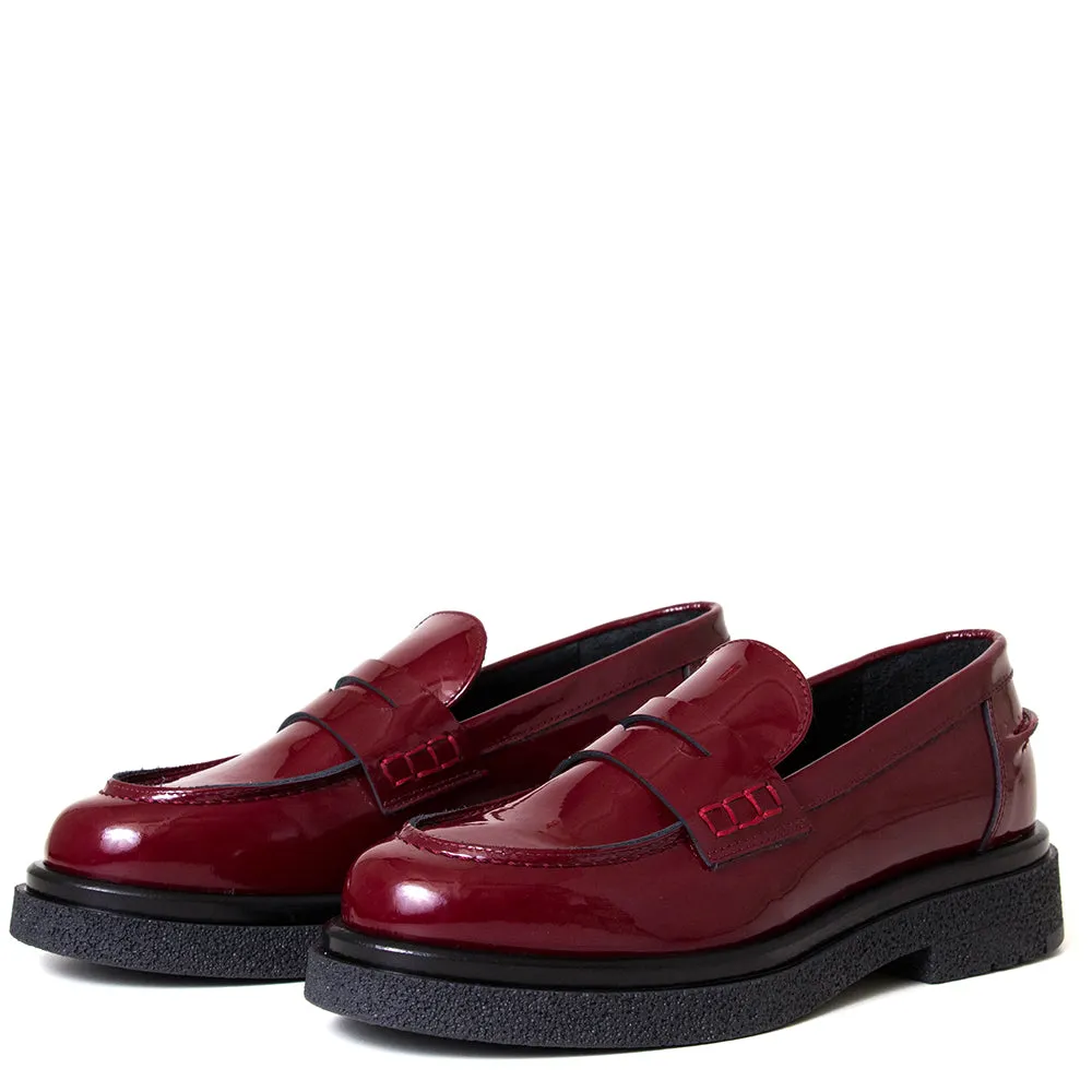 Alexis Women's Patent Leather Penny Loafers