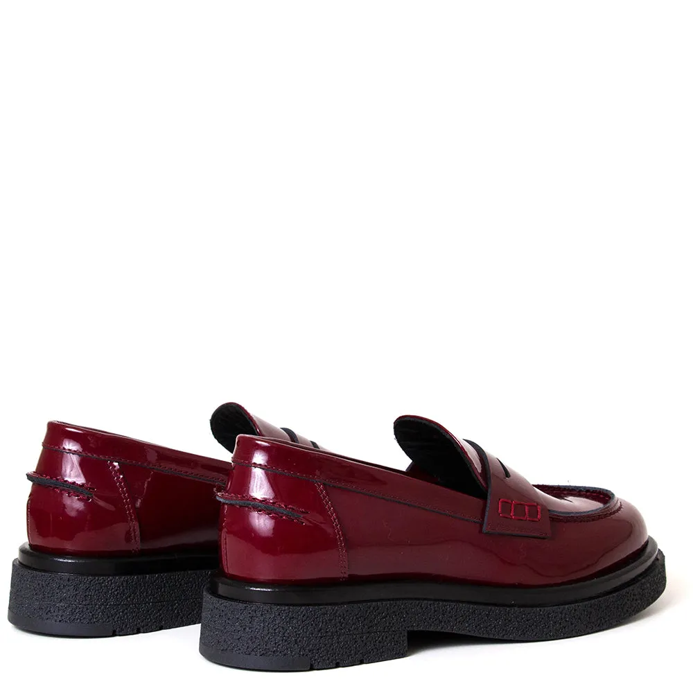 Alexis Women's Patent Leather Penny Loafers