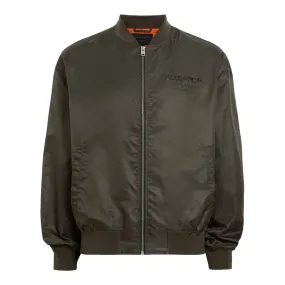 ALLSAINTS Underground Logo Bomber Jacket - Green