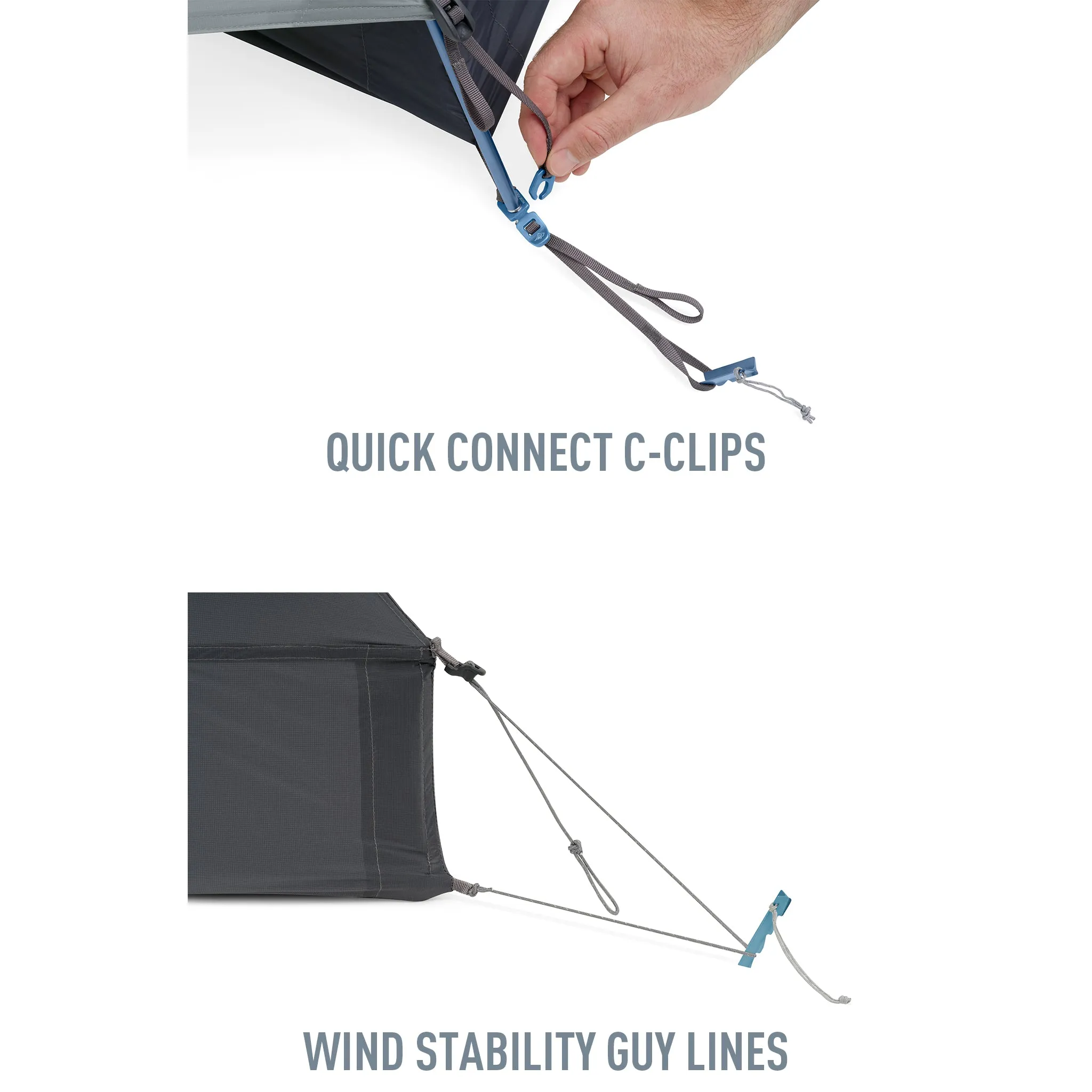 Alto Ultralight Tent - Semi-Free Standing - Like New.