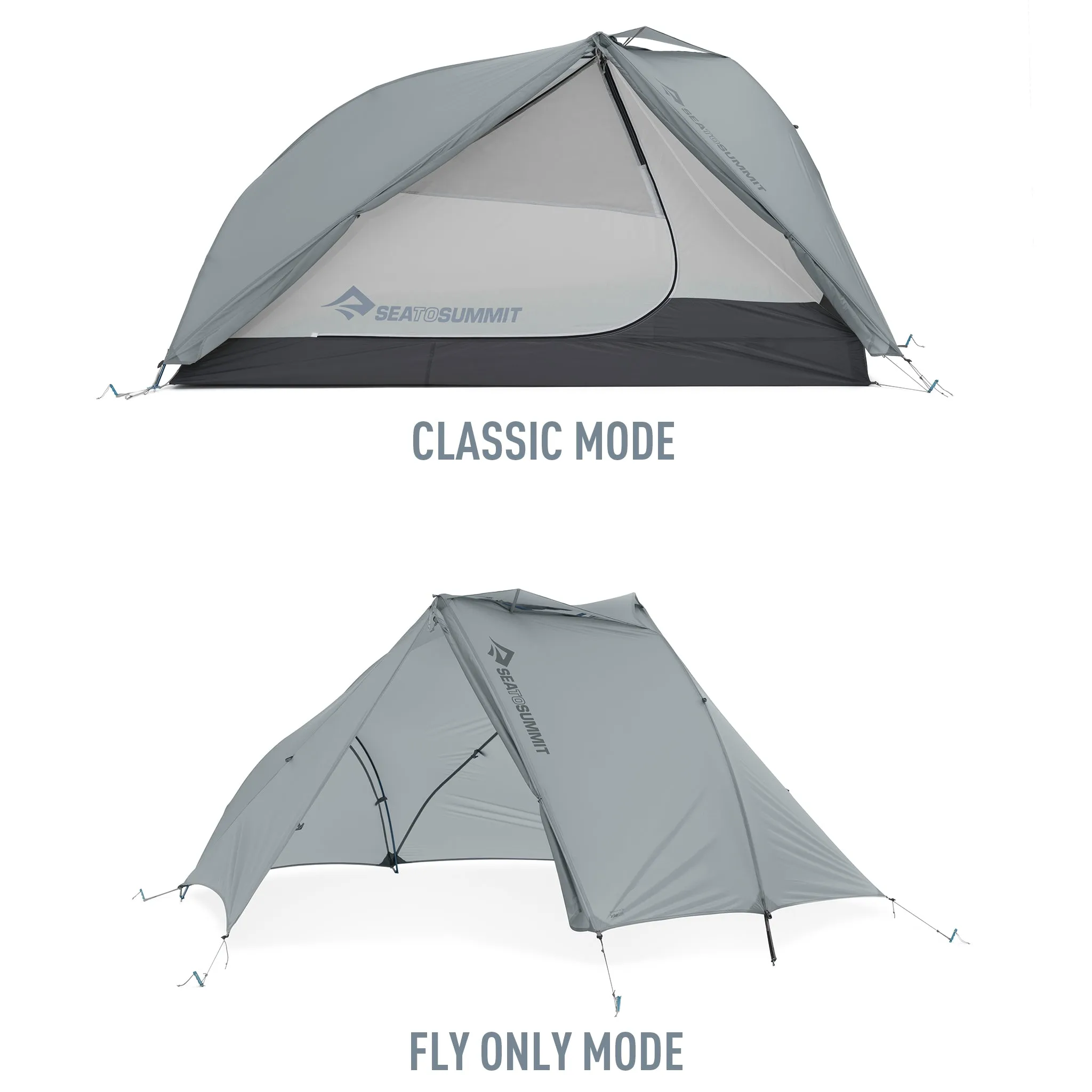 Alto Ultralight Tent - Semi-Free Standing Option