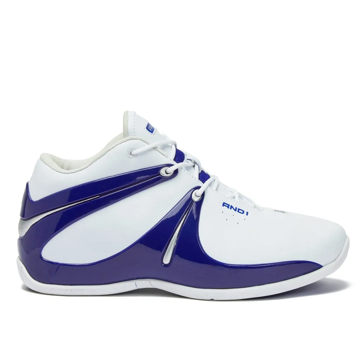 AND-1 Rise Basketball Shoes White/Blue