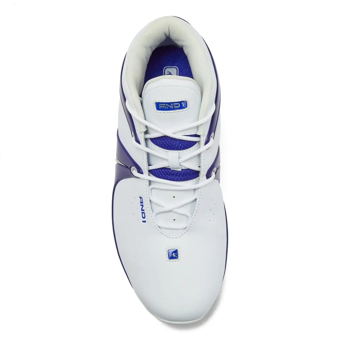 AND-1 Rise Basketball Shoes White/Blue