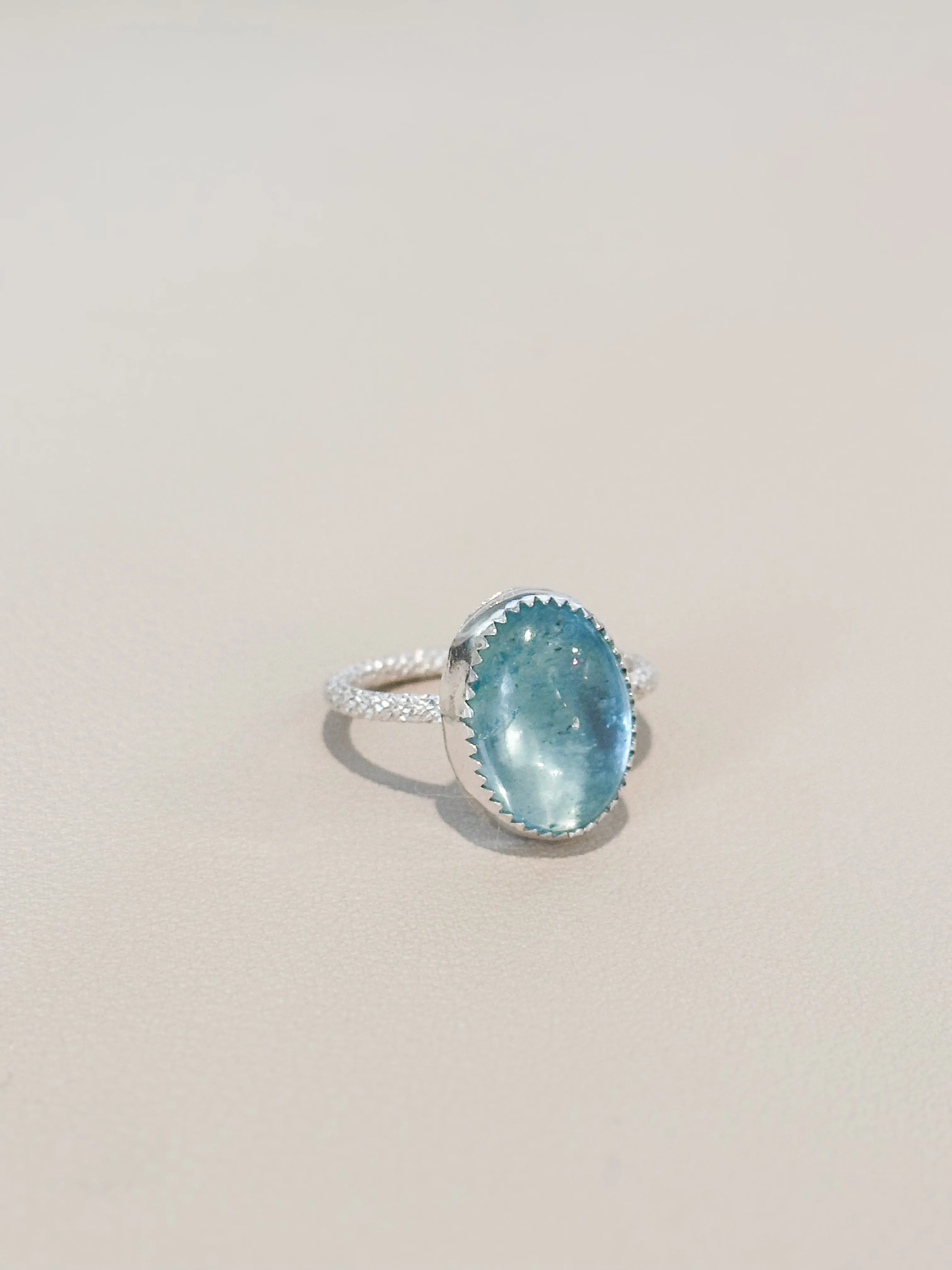 Aquamarine Ring - Size 7 - Ready to Ship