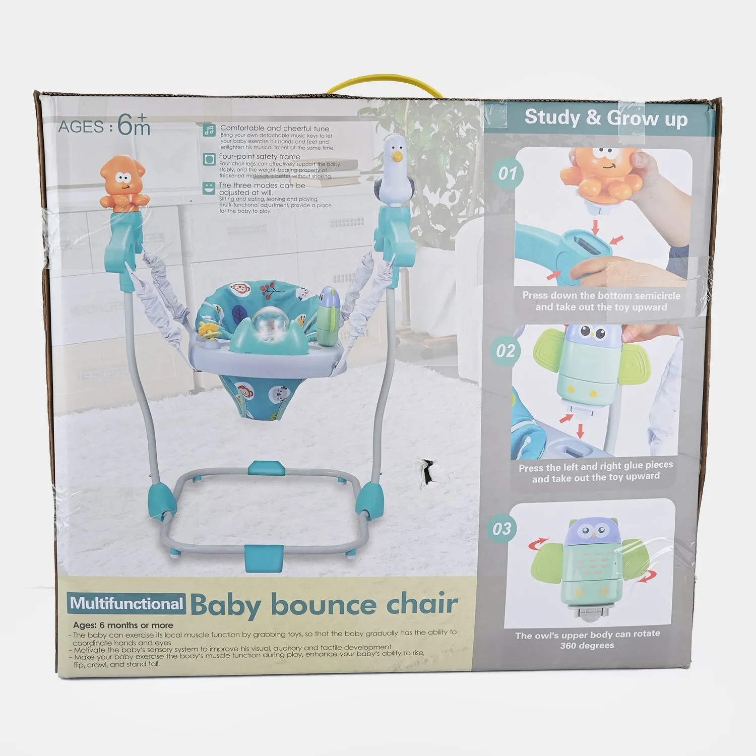 Baby Bounce Chair with Multiple Functions