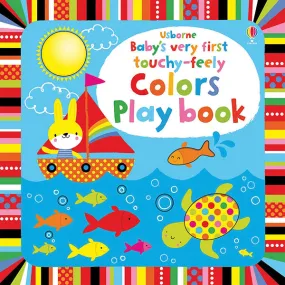 Baby's Touchy-Feely Colors Play Book | Interactive Sensory Book for Infants