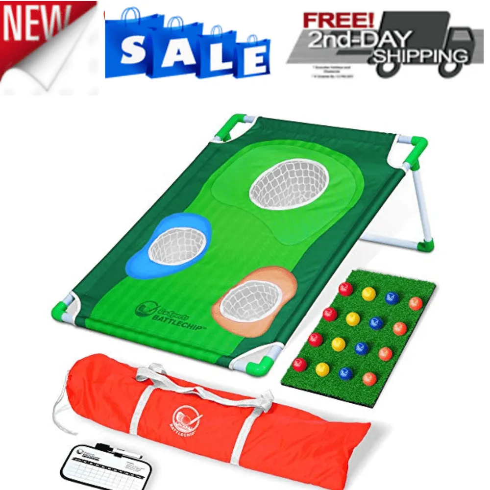 backyard golf cornhole game set golf chipping game 79 sale