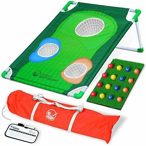 backyard golf cornhole game set golf chipping game 79 sale