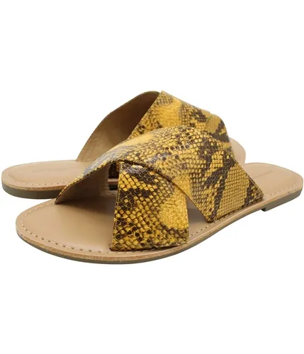 Banana Republic Womens Snake Print Sandals