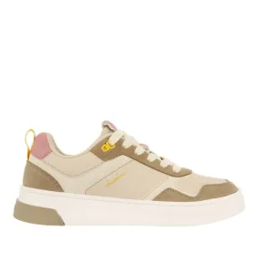 BEIGE RETRO STYLE SNEAKERS FOR WOMEN AGLIENTU