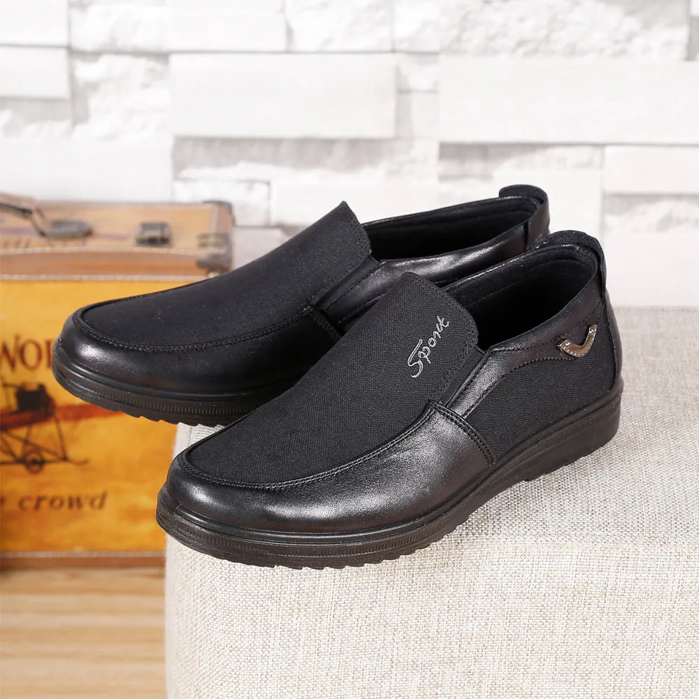 Big Men Slip On Oxfords.