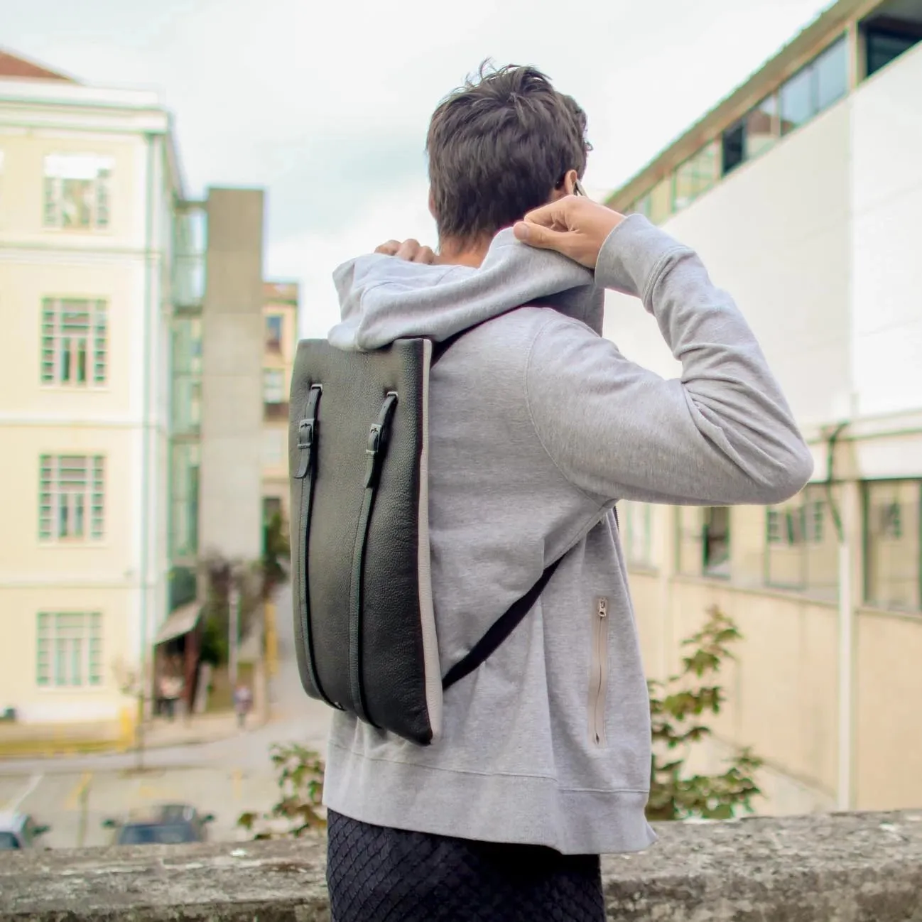 Black Laptop Backpack