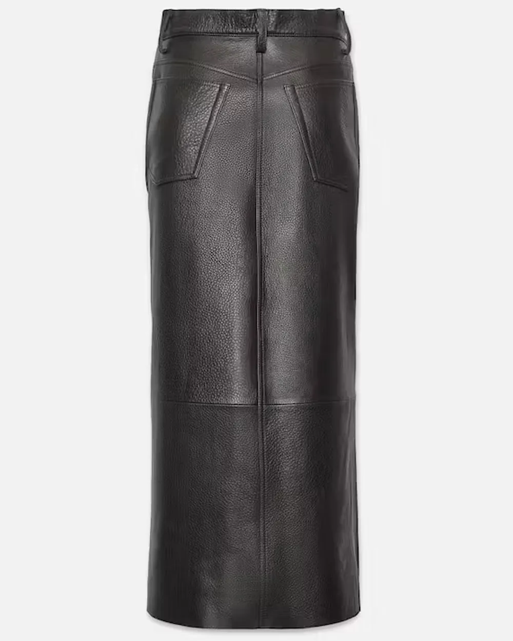 Black Leather Maxi Skirt | Shop Now