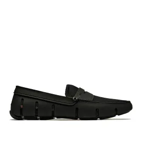 Black Penny Loafers for Swimming