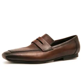 Business formal slip-on oxfords