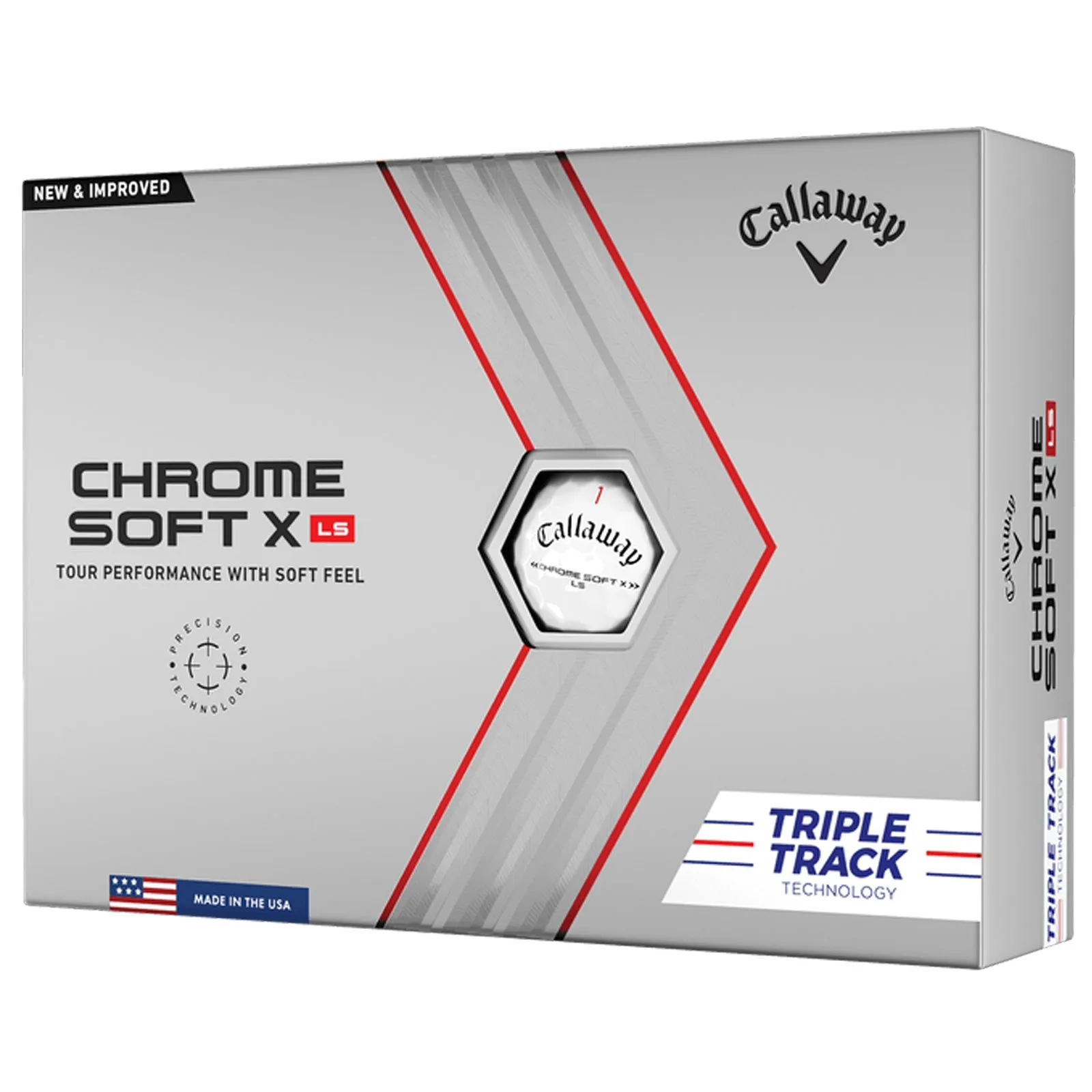 Callaway Chrome Soft X LS Triple Track Golf Balls