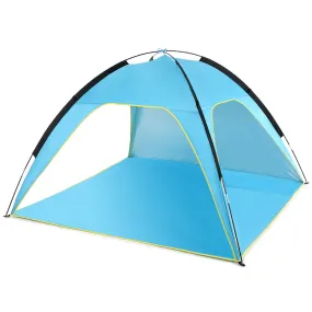 Camping Beach Tent - Lightweight, Sun Shade Canopy, UV Sun Shelter