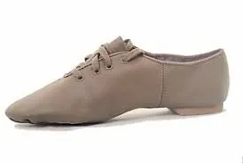 Capezio Jazz Oxford Tan Split Sole