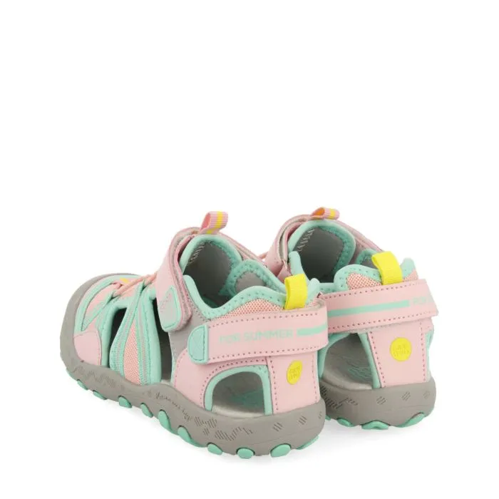 Charteves girls mint green sports sandals