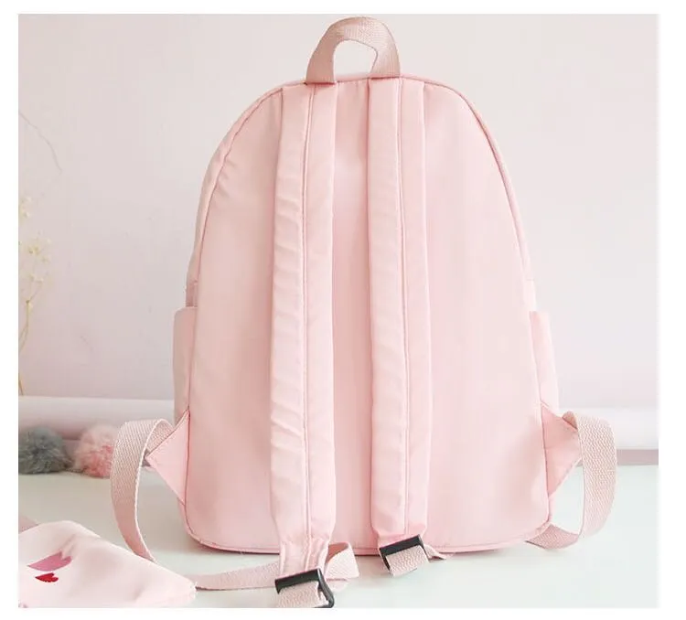 Chic Embroidered Love Letter Backpack - BY50705