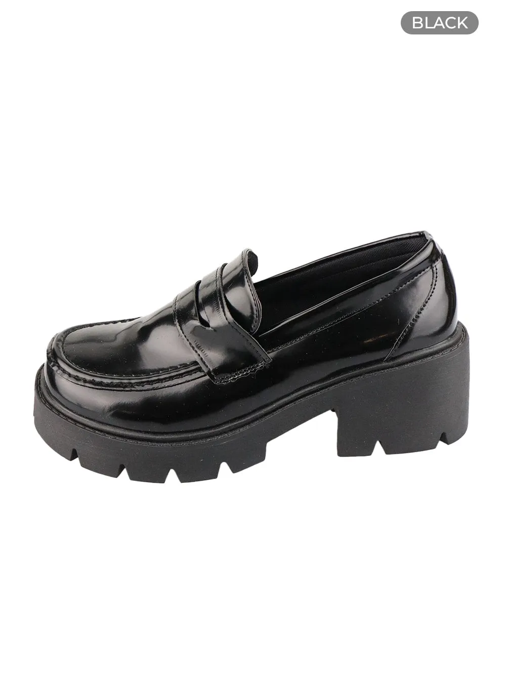 Chunky Heel Loafers CA404 - Affordable and Stylish Chunky Heel Loafers