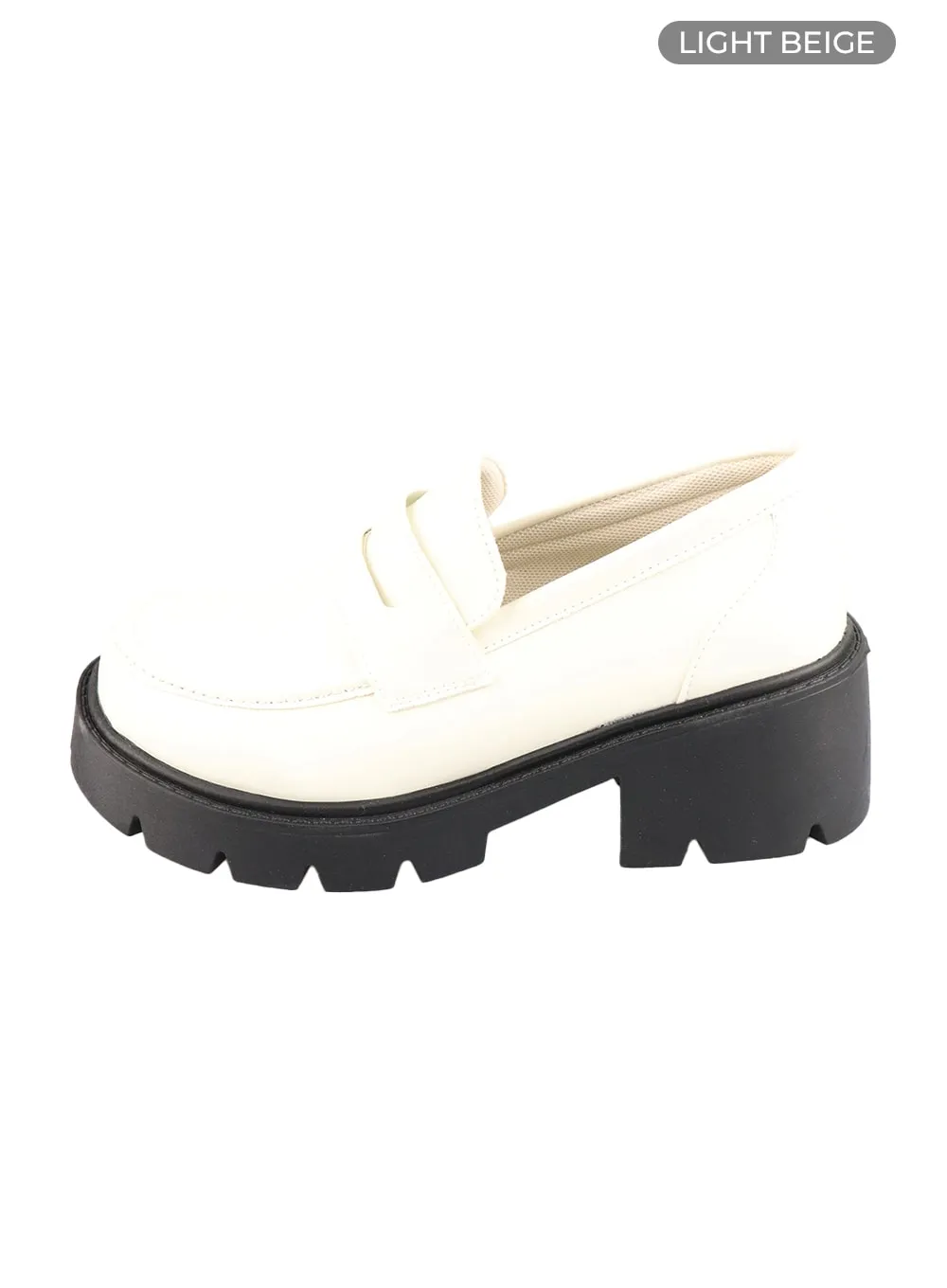 Chunky Heel Loafers CA404 - Affordable and Stylish Chunky Heel Loafers