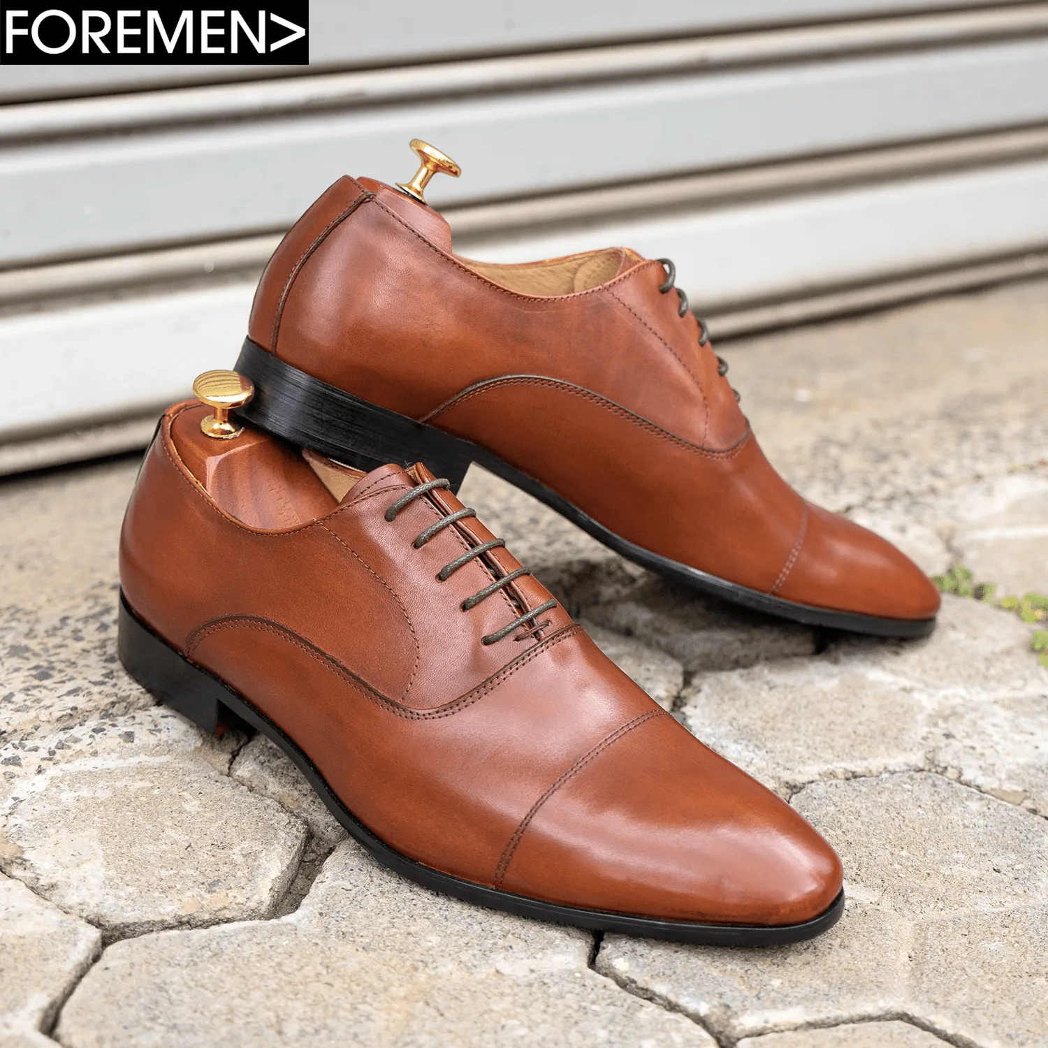 Classic Vienna Brown Oxfords