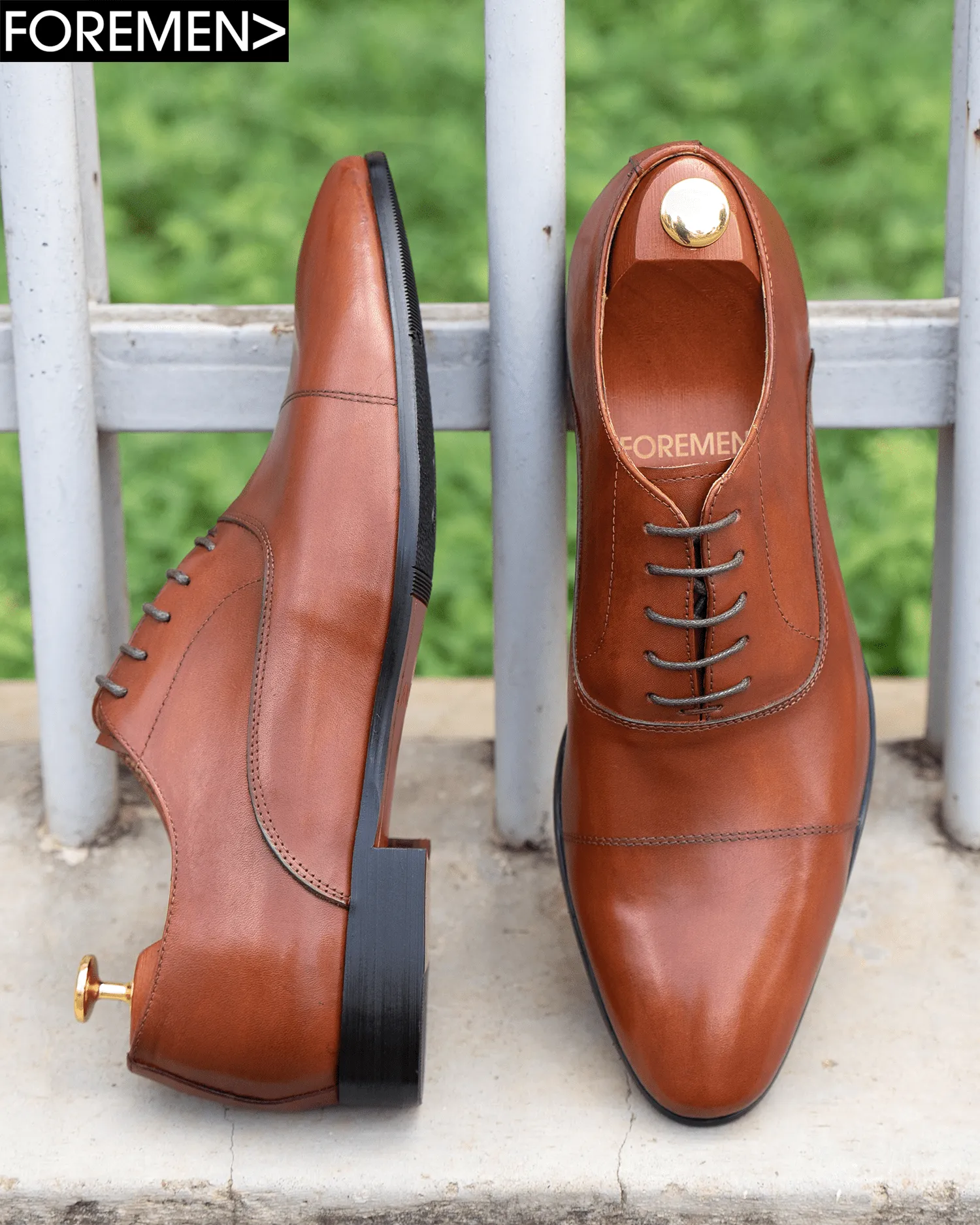 Classic Vienna Brown Oxfords