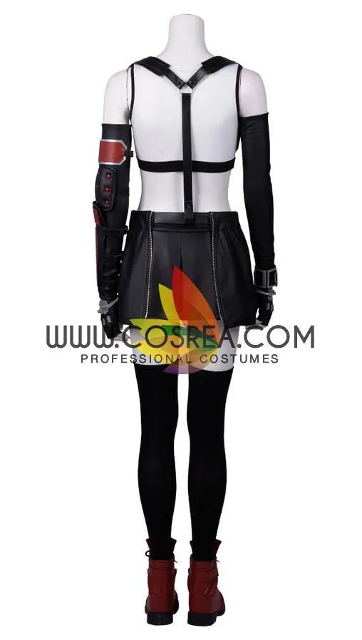 Complete Tifa Cosplay Costume from Final Fantasy VII Remake - PU Leather - FF7 Remake