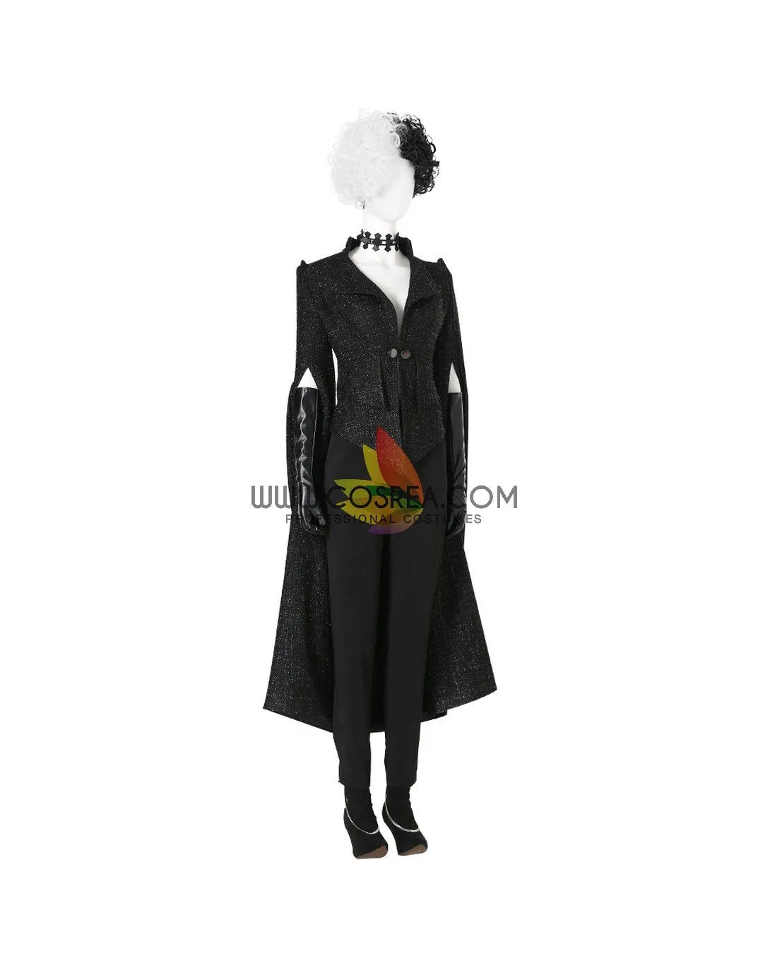 Cruella 2021 movie cosplay costume for charity gala outfit