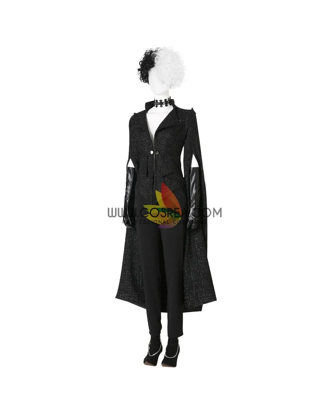 Cruella 2021 movie cosplay costume for charity gala outfit