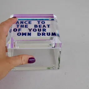 Dance to Your Own Rhythm with Lucite Box