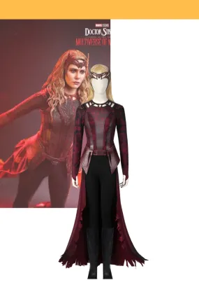 Dark Scarlet Witch Cosplay Costume Doctor Strange Multiverse Madness