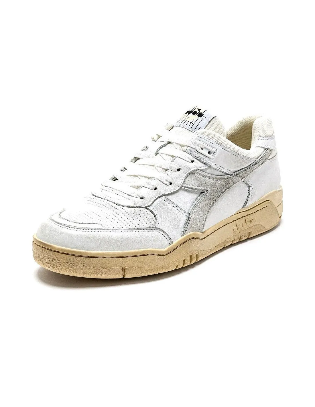 Diadora heritage men's shoes b.560 used 20006 white