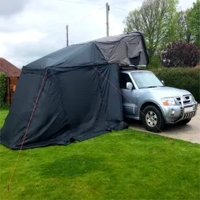 Direct4x4 RoofTrekk 4 Person Grey Roof Top Camping Tent - Annex Addon