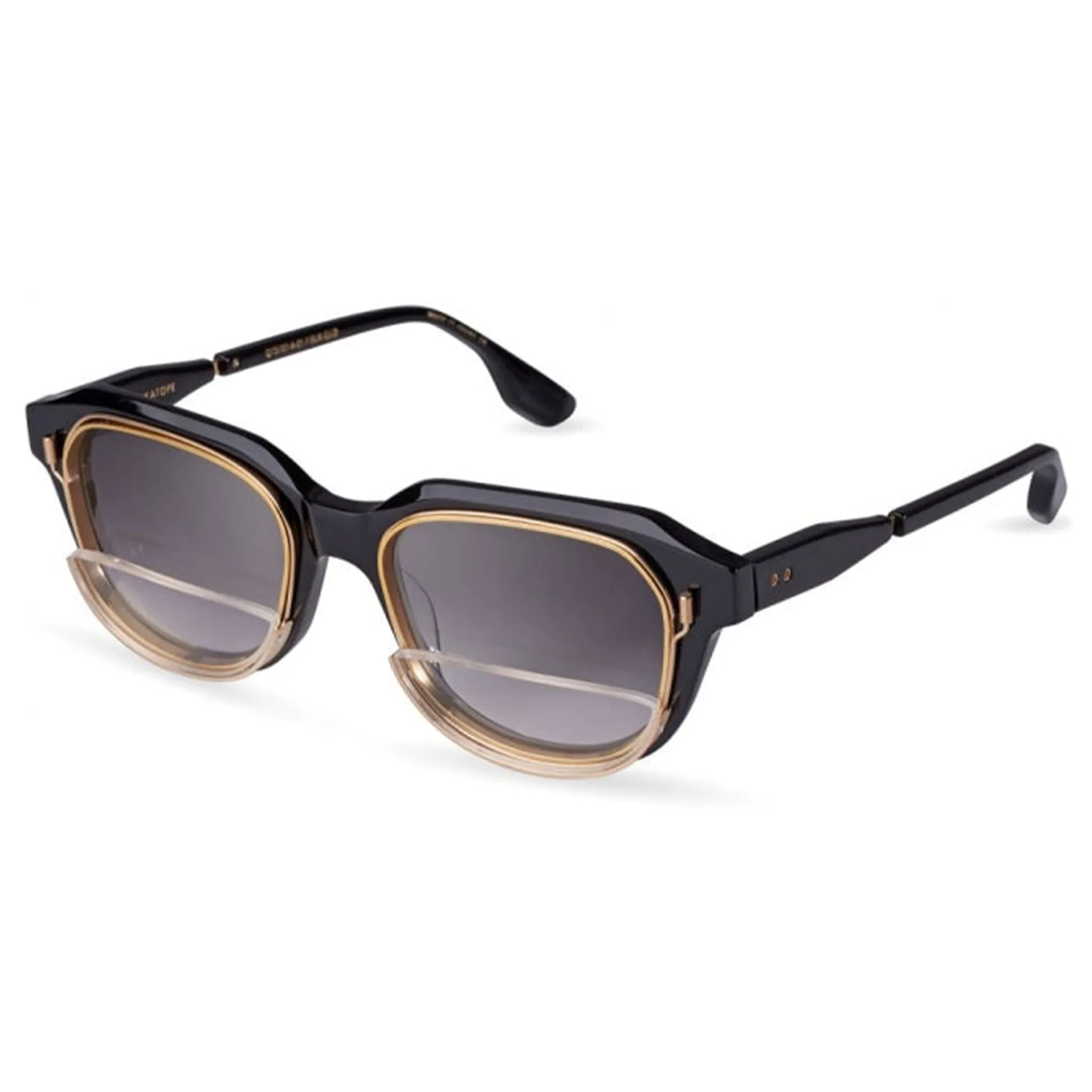 Dita Eyewear Varkatope DTS707 Black Yellow Gold Sunglasses