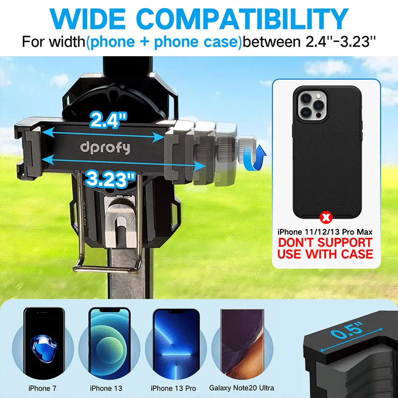 Dprofy Golf Cart Phone Holder: Enhance Golf Swing