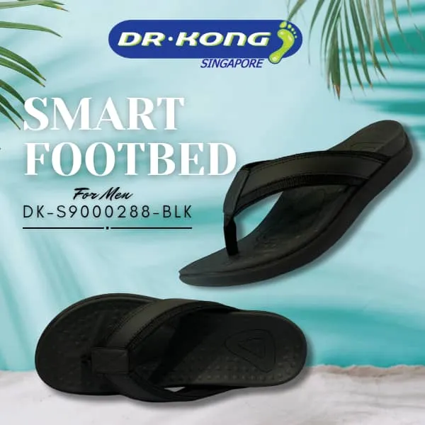 Dr. Kong Men's Sandals - Total Contact Design - DK-S9000288-BLK ($159)