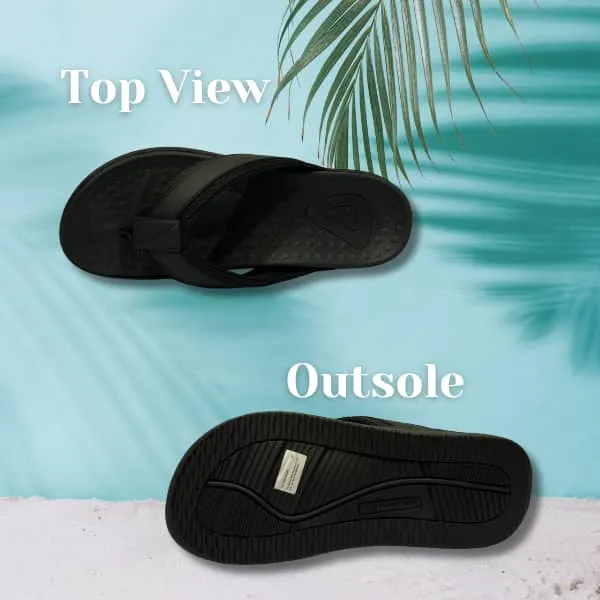 Dr. Kong Men's Sandals - Total Contact Design - DK-S9000288-BLK ($159)