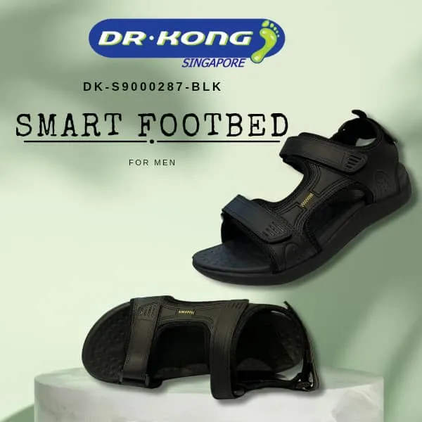 Dr. Kong men's total contact sandals black $169.