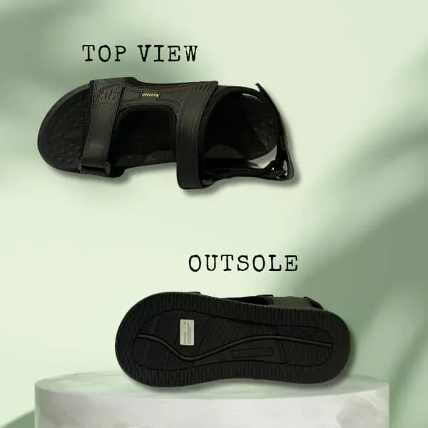 Dr. Kong men's total contact sandals black $169.